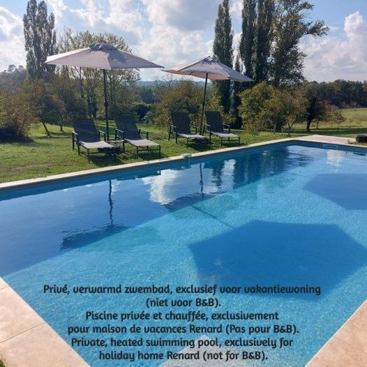 Les Trois L Bed & Breakfast Gindou ภายนอก รูปภาพ